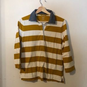 🌟🌟Lands End Polo Rugby Long Sleeve Shirt🌟🌟